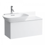 Spintelė praustuvui Laufen INO 770x348x355 mm, 2 stalčiai, praustuvams 813301/813302, spalva - balta matinė 